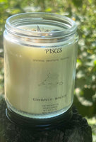 Pisces Zodiac Candle ~ 6.5 Oz