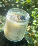 Pisces Zodiac Candle ~ 6.5 Oz