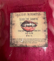 Bite Me Vampire Blood IV Bag Castile Body Wash and Bubble Bath ~ 9 oz