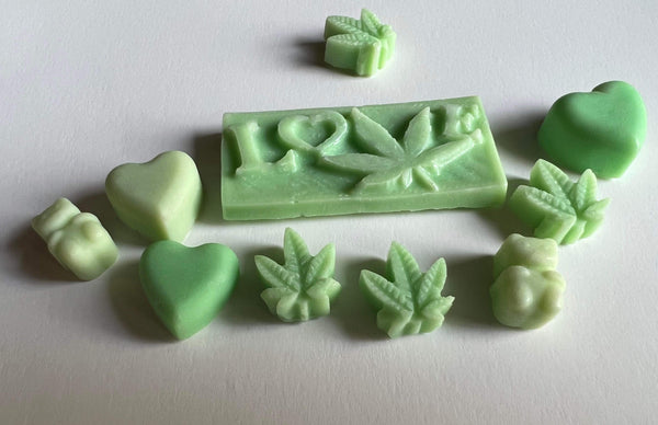 High Times Pot Leaf Cannabis Soy Wax Melts